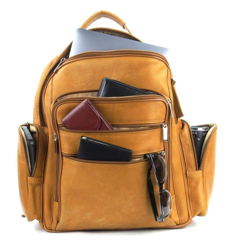 Work Backpack Leather Bag For Laptops - Bayfield Bags 