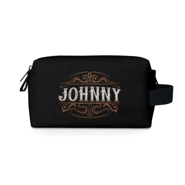 Whiskey Label Custom Toiletry Bag - 7.5” x 4” 3.8” - Bags Accessories, All Over Print, AOP, Bags, Cosmetics